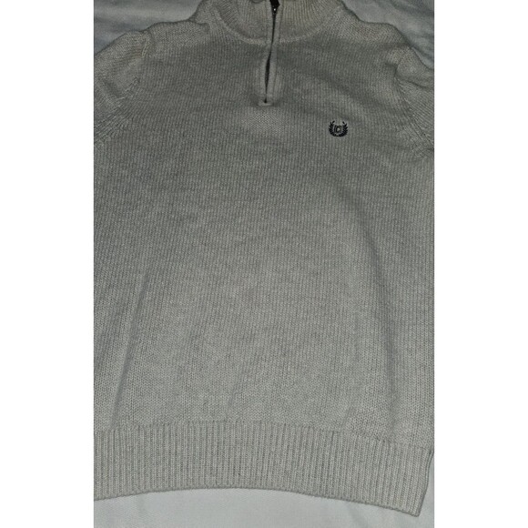 Polo Ralph Lauren Knit Cotton Estate Rib Collared 1/4 Zip Sweater Men's Small - Picture 3 of 9